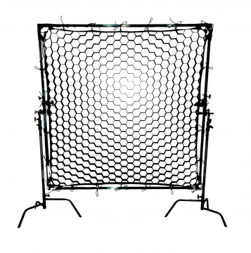 48" X 48" 50 Degree Hex Grid w/Carry Case
