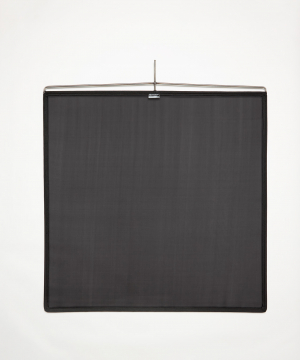 48" X 48" Black China Silk